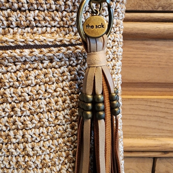 The Sak Lucia Crochet Crossbody Bag Bamboo - Picture 5 of 8